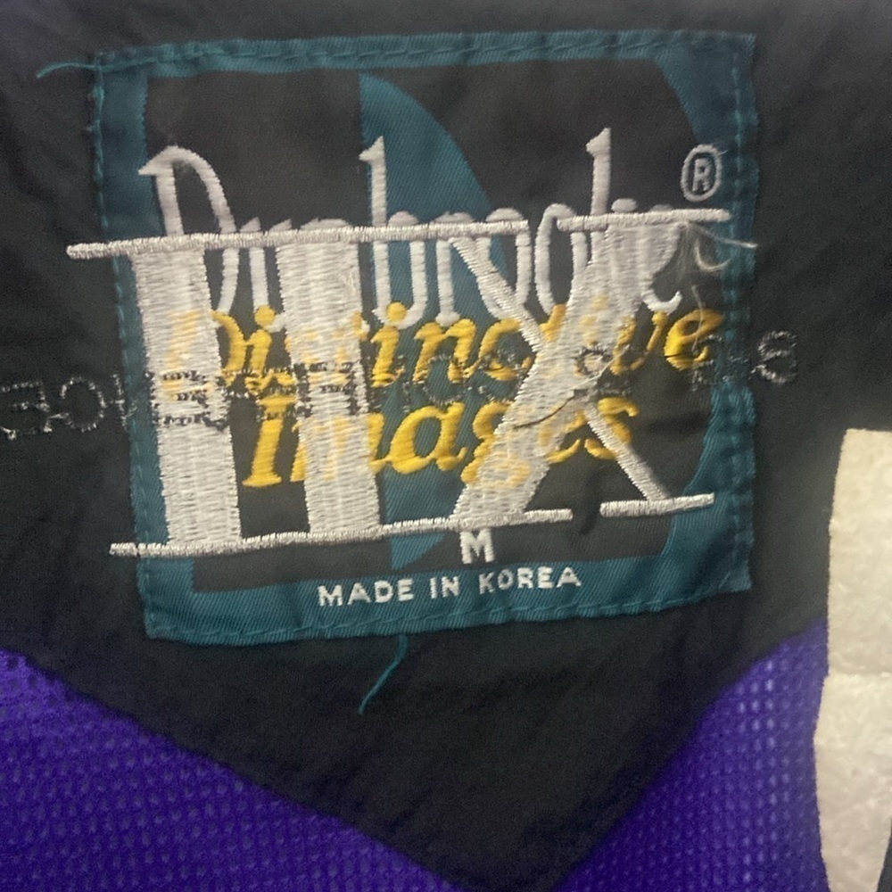 Vintage Kansas State University KSU Fraternity Big 12 Windbreaker Jacket Sz M - Picture 3 of 11